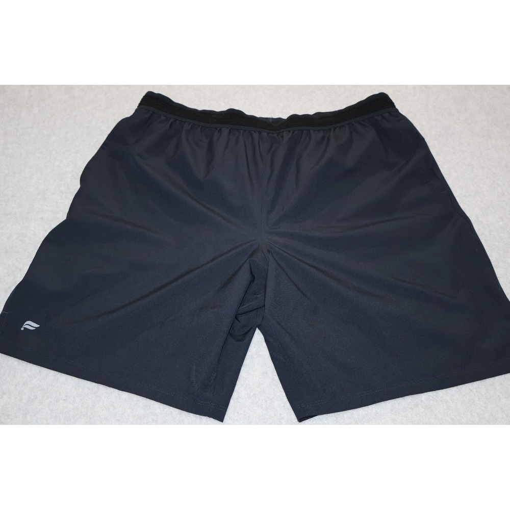 Fabletics Training Shorts Mens XL Black Athletic Gym Workout 9" Inseam W Pockets
